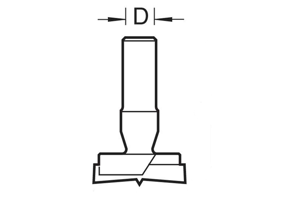 drilling round hinges using a router cutter or router bit