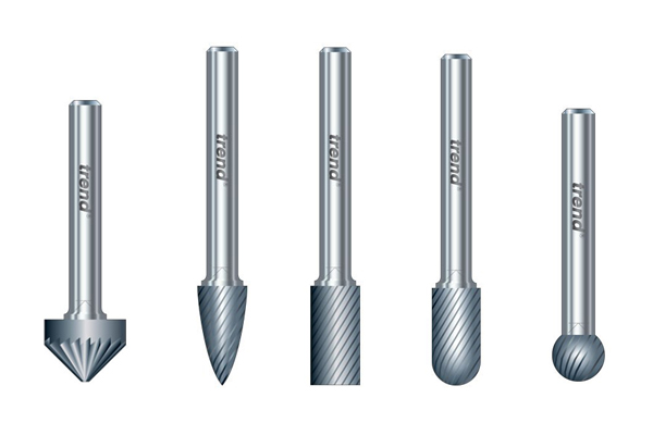 Rasp and burr router cutters