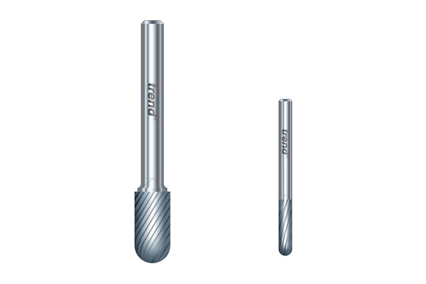Bullnose burs for routers