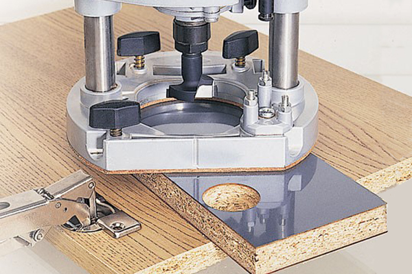 Router cutters for drilling applications 