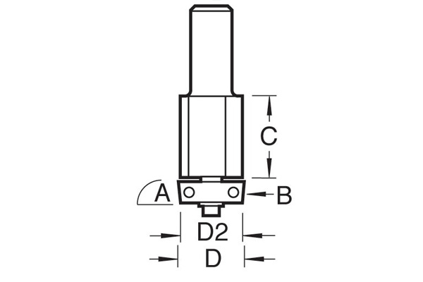 overlap trimming cutters from trend - router bits