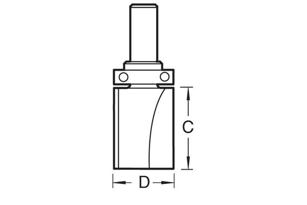 Trimming cutters for solid surface materials from trend - router bits