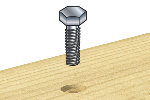 Countersink and counterbore screw holes with drilling bits for routers