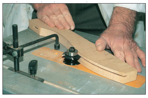 A DIYer creating a groove for jointing with a variable kerf cutter