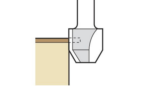 Image showing a combination cutter being used in the same way as a trimming cutter