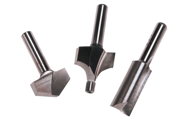 Router cutters made from high speed steel