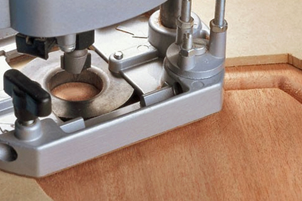 Image to show that some ovolo router cutters have the bottom  cut facility
