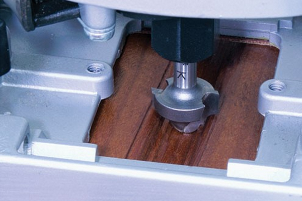 Image showing that panel moulding router cutters have the bottom cut facility