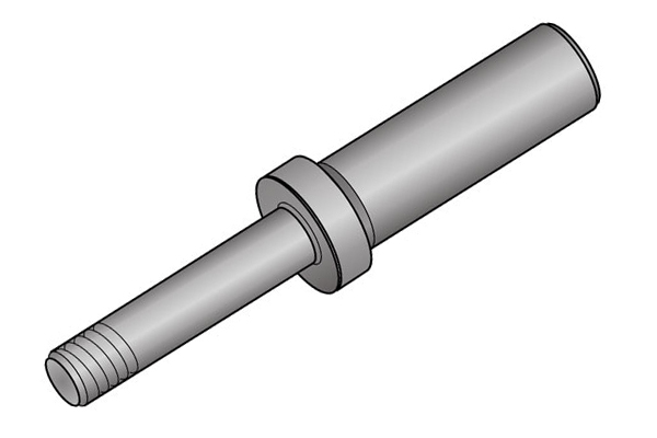 Example of an arbor compatible with slotting and grooving router cutters