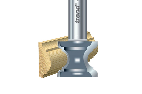Image showing that most bead and router cutters do not have the bottom cut facility