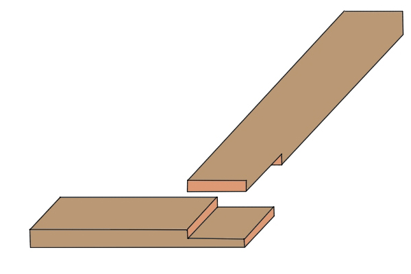 An example of a halving joint