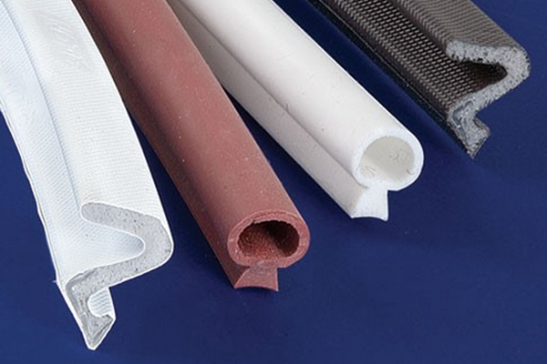 Different types of weatherseal strips which can be shaped with weatherseal router cutters