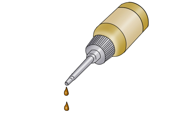 internal parts of router, spring-loaded columns. Oil parts of your router to keep it working correctly 