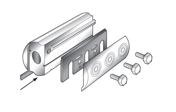 conversion kit for spare planer blades