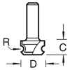 modern torus doll's house router bit