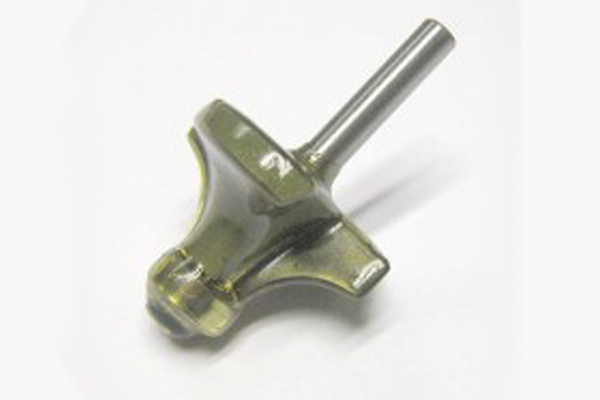 Wax covers the blades of the bit to protect it in transport - the wax should be carefully removed before the bit is used